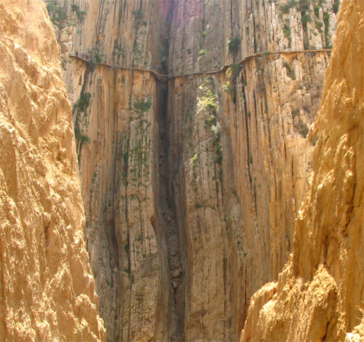 Dendritic systems of access the Roman Quarry in St Margathen Austria